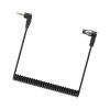 Spring Coiled 2.5mm to C1/C 3/N1/N3/S1/S 2 Male Flashing Syncing Cord with Gold Plate Connectors for Camera Flashing Triggering Remote Spring Coil PC Syncing Cable view 1