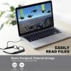 Denash AI Smart Glasses with Camera,1080P Video Recording Glasses,Real Time Translation Wide Angle Videos Recording for Cycling view 3