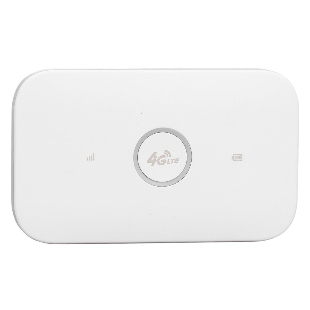 aqxreight 4G LTE Mobile Hotspot 300Mbps Portable WiFi Device Wireless Pocket Router Support 10 Users with SIM Card Slot for Travel White As Have As 4G Card Need WiFi Hotspot A Connect No