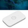 aqxreight 4G LTE Mobile Hotspot 300Mbps Portable WiFi Device Wireless Pocket Router Support 10 Users with SIM Card Slot for Travel White As Have As 4G Card Need WiFi Hotspot A Connect No view 3