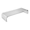 Zerodeko Acrylic Computer Monitor Riser Stand 40x20x10cm, Multifunctional Desktop Organizer with Keyboard Storage, Elevating Screen Stand for Home Office Use view 1