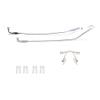 Rimless Glasses Temple Arms Nose Bridge Eyeglass Legs Eyewear Bush Lock view 1