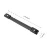 Toddmomy Speaker Handle Strap for Guitar Amp and Cabinet, Black Rubber Pull Replacement Screws, Sturdy Speaker Strap Handle for Audio Equipment view 2
