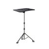 Height-Adjustable Laptop Stand,Mobile Tripod with Wheels,Includes PAD Slot and Cup Holder,Suitable for Indoor and Office Use view 1