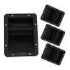4pcs Plastic Speaker Handles Replacement Side Carrier Handles for Amplifier and Pa Speakers Sturdy Accessories for Audio Equipment Transport view 1