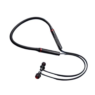 Genrico Compatible for HE05X 5.0 Liquid Silicone Collar Headset IPX5 Waterproof Headphones(Black)