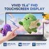 mewhaul 15.6 Touchscreen Business Laptop Computer, 15.6" FHD Anti-Glare Display, AMD Ryzen 7 7730U, 16GB RAM + 512GB SSD, AMD Radeon Graphics, Windows 11 Pro, Copilot AI PC, Wi-Fi, HDMI view 3