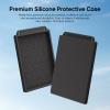 Soft Liquid Silicone Protective Cover for Starlink Mini Satellite Dish Portable Full-Protection Case Anti-Scratch Drop-Resistant Impact-Proof Lightweight Durable Sleeve Shell Accessories (Black) view 3