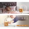 Wake Up Light Sunrise Alarm Clock with Dual Alarms, Natural Sounds, Adjustable Night Light, Touch Control Bedside Lamp for Gentle Wake Up view 2