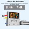 VHS to DVD Recorder, DVD Recorder with HDMI & AV Input, Record from VCR, Hi8 and Camcorder to DVD, USB, SD or HDD, No PC Needed, 4.3" LCD Preview, Phone Video/Photo to DVD/USB/SD/HDD App Copy view 2