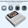 VHS to DVD Recorder, DVD Recorder with HDMI & AV Input, Record from VCR, Hi8 and Camcorder to DVD, USB, SD or HDD, No PC Needed, 4.3" LCD Preview, Phone Video/Photo to DVD/USB/SD/HDD App Copy view 3