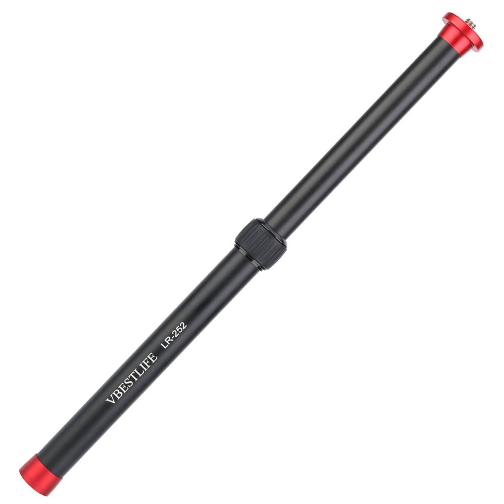 LR-252 Aluminum Alloy Desktop Tripod Extension Rod 2 Sections