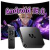 Y1 Android 16.0 TV Box Android Box,2.4G/5G WiFi+Bluetooth+Ethernet,4K Ultra HD Smart TV Boxs with Infrared Remote Control,2GB RAM + 16GB ROM view 1