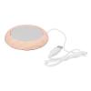Zerodis Wood Pattern USB Heater Pad Beverage Warmers Cup Warmer Mat 176F Safe Portable Coaster for Coffee and Tea Lovers Wood Pattern USB Heater Pad Fast Heating Kitchen view 3