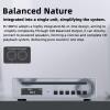 SMSL PL100PRO CD Player 2X CS43131 DAC Chip Preanplifier RCA/XLR Balanced/3.5mm HP/4.4mm HP/Optical/Coaxial Output Headphone Amplifier for Hone MQA Decoding CD Transport with Remote Control (Black) view 4