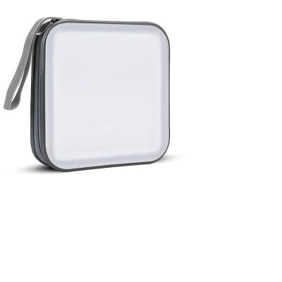 FodPand Cool Soccer Ball CD Storage Bags for Home, Portable DVD Case with Handles And Zipper, Stackable Media Organizer Box, Large Capacity CD Collection Holder Binder for Travel