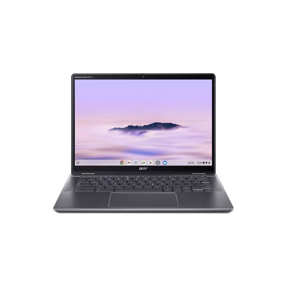 Acer Chromebook Plus Spin 514 CPE594-1N CPE594-1N-5551 14" Touchscreen Convertible 2 in 1 Chromebook - WUXGA - 60 Hz - Intel Core 5 120U - 16 GB - 256 GB SSD - English (US) Keyboard - Iron