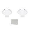 YLGBMFD Parts for DJI for Osmo 360 Transparent Lens for Panoramic Camera(1 Piece) view 1