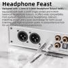 SMSL PL100PRO CD Player for Home Car CD Transport CS431312 Decoder Chip Preamplifier MQA Decoding RCA/XLR/3.5 mm/4.4 mm Headphone/Opt/Coa Digital Output with Remote Control-Black view 4