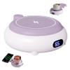 Coffee Mug Warmer for Desk, 2 in 1 Rechargeable Cup Warmer with Wireless Charging & Digital Display, Electric Mug Heater for Beverages, Milk & Tea, Coffee view 3