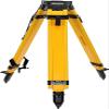 Aluminum Survey Tripod for Precision Instruments with Quick Lock Leg System and Flat Top Support (Yellow & Black) view 1