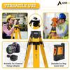 Aluminum Survey Tripod for Precision Instruments with Quick Lock Leg System and Flat Top Support (Yellow & Black) view 3