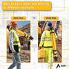 Aluminum Survey Tripod for Precision Instruments with Quick Lock Leg System and Flat Top Support (Yellow & Black) view 4