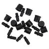 10-Pack Plastic Speaker Grill Peg Kit, Ball-and-Socket Type DIY Audio Speaker Grill Guides for Cabinet Mounting and Repair(05) view 2