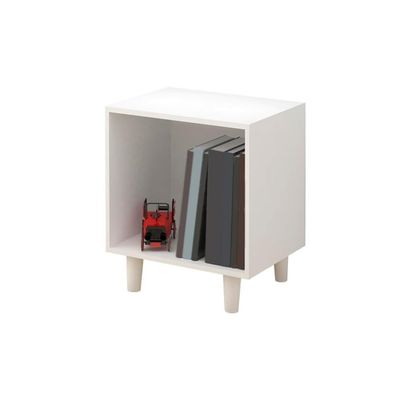 zhongxlla Record Holder, Open Floor Vinyl Record Cabinet Large Capacity Wooden Storage Display Rack