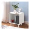 zhongxlla Record Holder, Open Floor Vinyl Record Cabinet Large Capacity Wooden Storage Display Rack view 4