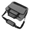 Nurnesy Portable Projector Carrying Case Heavy Duty Oxford Fabric Projector Bag with Accessories Storage Pockets, Large Capacity Bag with Adjustable Shoulder Strap for Mini view 4