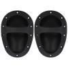 OSALADI 2pcs Recessed Speaker Cabinet Handles with Abs Material, Black Stage Audio Loudspeaker Handles for Professional Speaker Accessories and Replacement Parts view 1