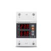 63A Din Rail 230V Adjustable Over and Under Voltage Protective Device Protector Relay Monitor Current Limit Surge Protect 3P 54m view 1