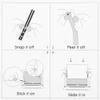 Acouto Screen Protector Peep Film 16:9 for 12.-inch Desktop Computer view 2