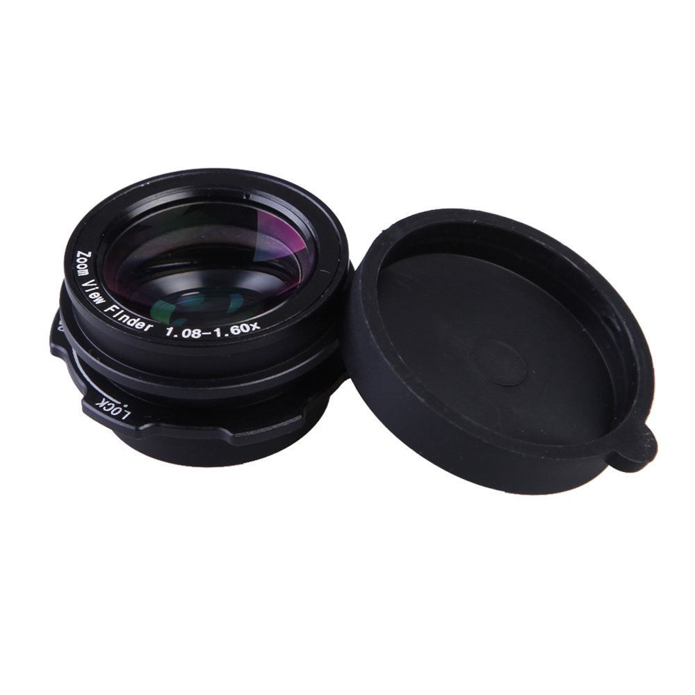 Funien Zoom Viewfinder Eyepiece Magnifier 1.08x-1.60x for - Accurate Focus for SLR Cameras
