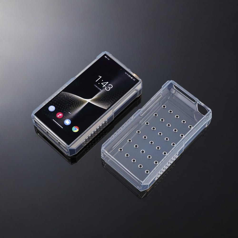 AudioPartner Soft Clear TPU Shockproof Scratch-Resistant Protective Shell Skin Case Cover for FIIO M27 (Clear case)