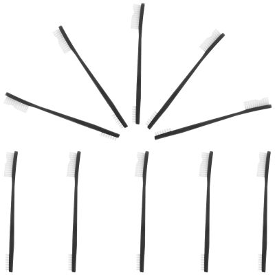 VICASKY 10pcs Double End Metal Surface Cleaning Brush Mini Gap Brush Multi-use Detail Scrubber for Home and Kitchen Cleaning
