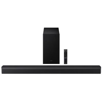 Samsung B-Series Soundbar HW-B750F 5.1 ch Subwoofer DTS Virtual:X, Dolby Audio, Voice Enhance Mode, Q-Symphony, Adaptive Sound, HDMI/Bluetooth Connection