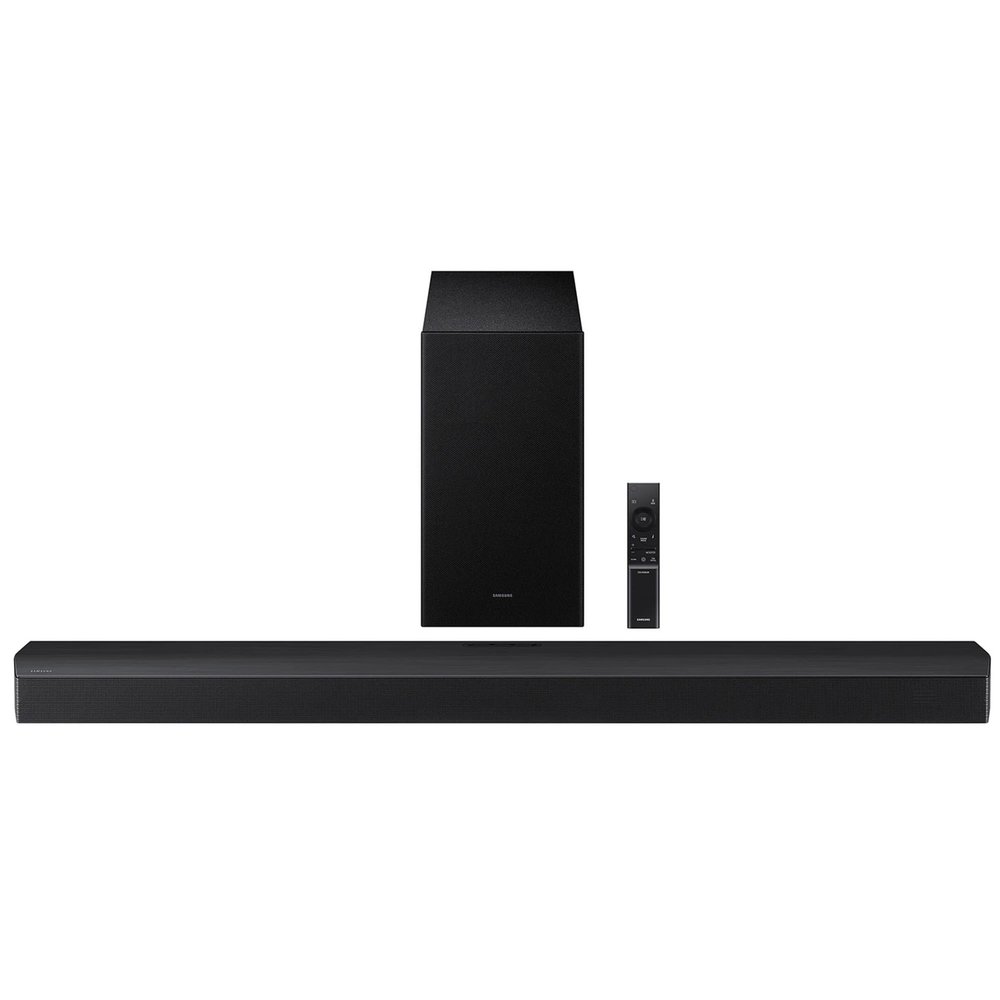 Samsung B-Series Soundbar HW-B750F 5.1 ch Subwoofer DTS Virtual:X, Dolby Audio, Voice Enhance Mode, Q-Symphony, Adaptive Sound, HDMI/Bluetooth Connection