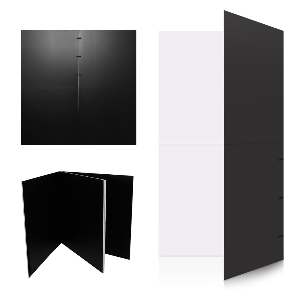 100x100cm Collapsible Portable Reflector Photography Studio Portrait Backdrops Reflector for Photo Studio Still Life and Food