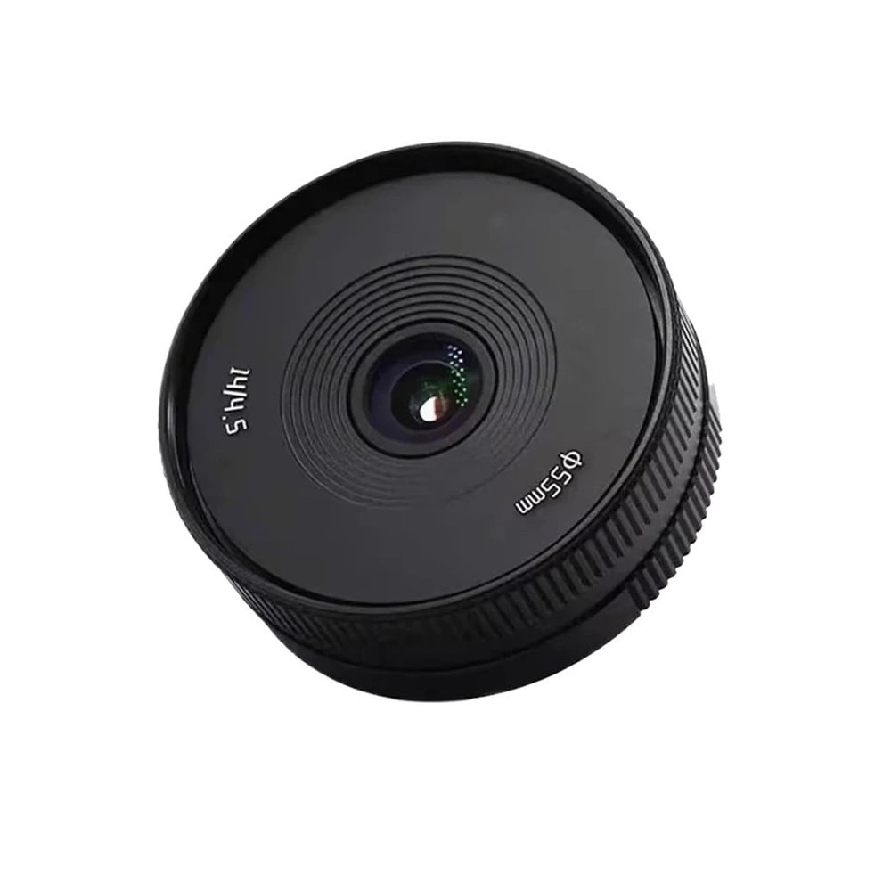 Compatible for Sony E Z M M43-mount 14mm F4.5 APS-C Wide Angle Lens Manual Focus for Starrysky Humanities Photography(14mm F4.5 Black,Canon EF-M)
