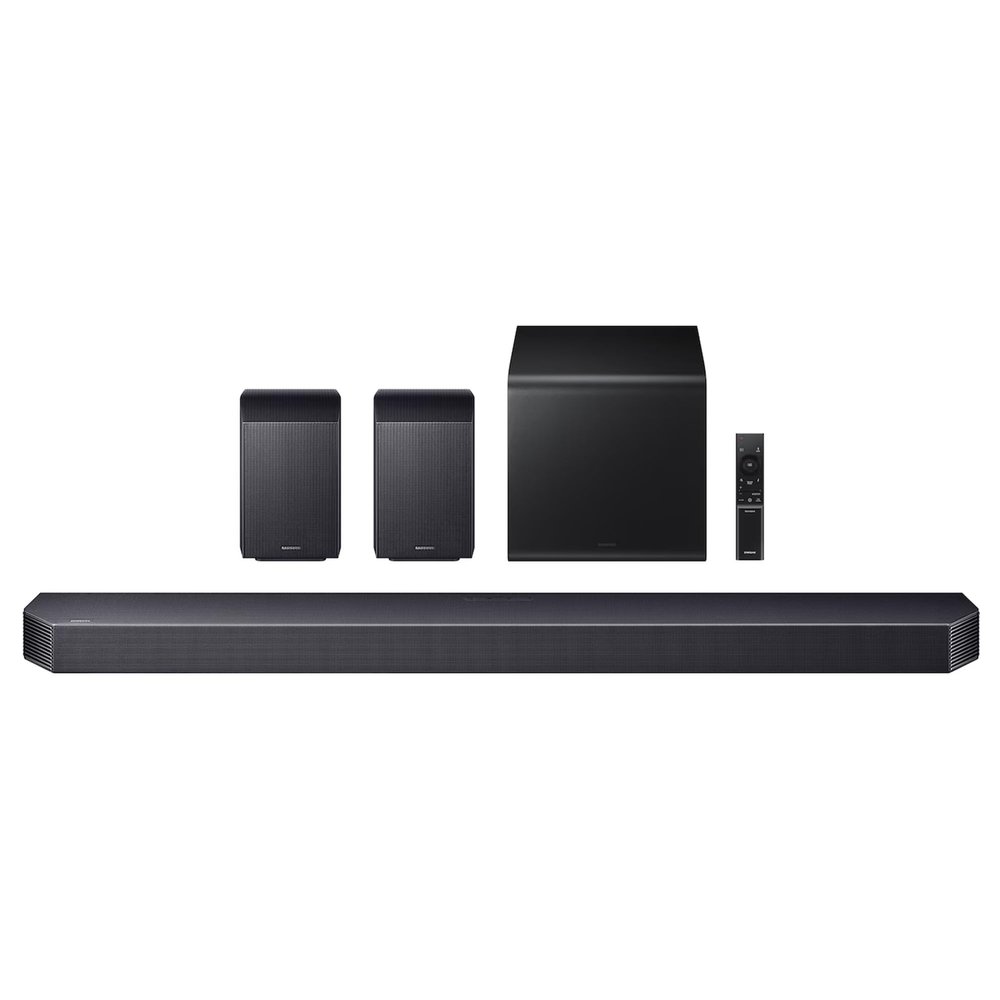 Samsung Q-Series Soundbar HW-Q930F 9.1.4 ch Subwoofer & Rear Speaker (2025), Wireless Dolby Atmos, 17 Speaker