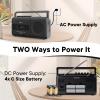 EBTOOLS Portable Cassette Player Recorder, Cassette to MP3 Converter with USB and AM FM Radio, Built in Speaker and Microphone, for Music Lovers and Audio Recording (US Plug) view 4