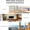 2.4/5GHz Home Cameras Indoor, 2K Security Camera Indoor for Dog/Pet/Nanny/Baby with US Phone App, AI Text Recognition, Smart Search, Color Night Vision,2 Way Talk Mini Cam,Human Detection,4 Packs view 2