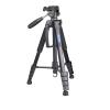 ADBWEKKF AT-01 Camera Tripod Aluminum Lightweight Travel Professional Bracket High Compatibility 1/4" Screw Mount view 1
