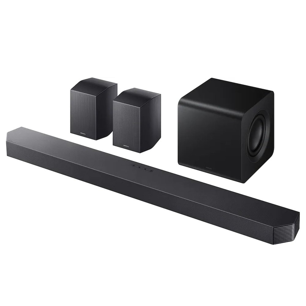 Samsung 5.1ch Soundbar, HW-B750F, with Wireless Subwoofer, DTS Virtual:X 3D Audio, Q-Symphony & Game Mode for Immersive TV & Movies