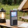 Eujgoov Dual Architecture Full Band Radio with Touchscreen, 5.0, HiFi, 820mm Antenna, 2.4in Screen for AM FM LW MW SW Air SSB Bands view 3
