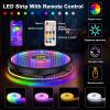 360 Photo Booth with LED Ring Light view 2