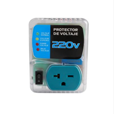 120V/220V American Standard Adjustable Voltage Protector Anti-Surge Refrigerator air Conditioner TV Industrial Voltage Protector(220V)