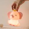 Elephant Night Light for Kids, LED Squishy Animal Night Lamp Rechargeable, Novelty Nursery Lamp Nightlight for Kids, 2 Levels Dimmable Touch Lamp for Bedroom, Home Decor Gifts Stuff for Girls Boys view 2